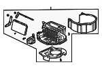 79305S01A01 - HVAC: Blower Case for Honda: Civic Image