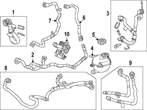 Hoses & Lines for 2024 Honda Prologue #0