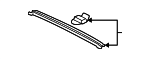6515285Z00 - Body: Front Rail for Suzuki Image