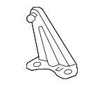 55113747AA - Body: Hood Lift Support Stud for Mopar Image