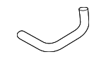 162960P020 - : 2016-2023 Toyota Tacoma - Upper Hose for Toyota: Tacoma Image
