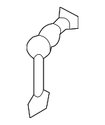 2059100223 - : Adjust Lever for Mercedes-Benz Image