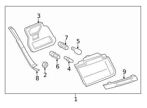 Bulbs - Chassis for 2013 BMW 750i #4