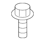 9YA02A259 - Engine: Upper Bracket Bolt for Mazda Image