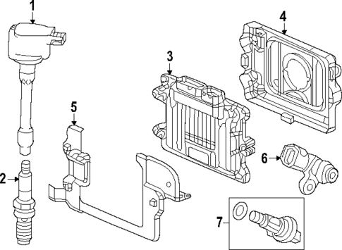 Ignition System for 2025 Acura MDX #0