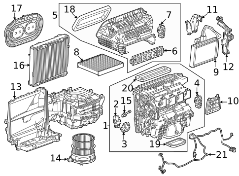 Heater for 2025 Chevrolet Silverado EV #0
