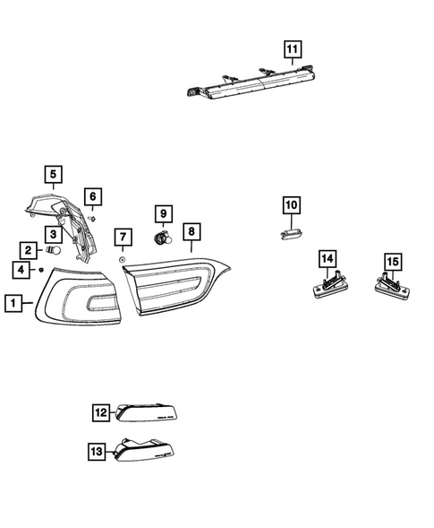 Lamps, Interior and Exterior for 2022 Jeep Cherokee #0