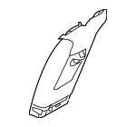 AA5Z5424356AD - Body: Upper Center Pillar Trim for Lincoln: MKS Image