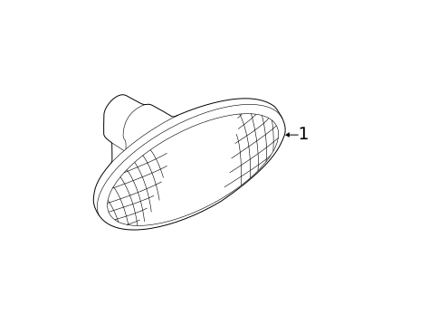 Side Repeater Lamps for 2013 Mazda 2 #0