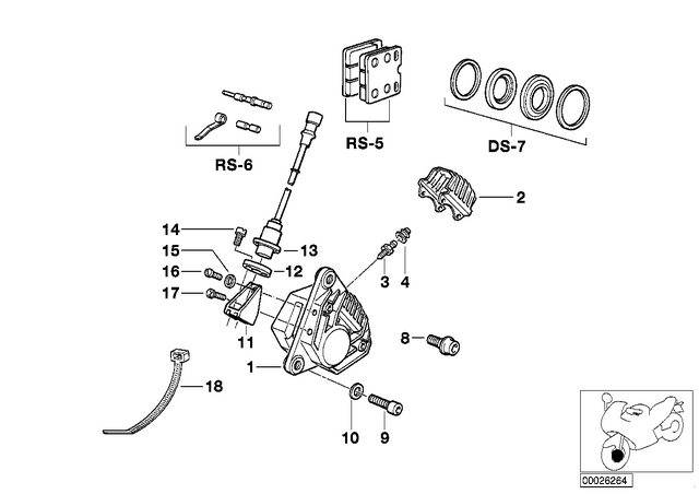7149165719 - : Torx-Countersunk Head Screw - Isa M6X15 for BMW-Motorrad Image