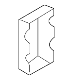 64115AG36AEU - Body: Inner Rail Cover for Subaru Image