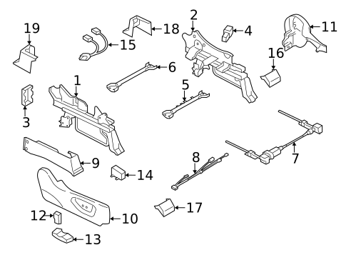 Power Seats for 2014 Subaru Tribeca #1