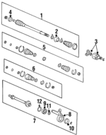 44351SR3A11 - : Damper for Honda Image