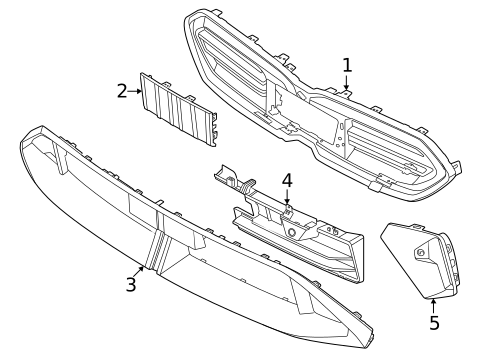 Grille & Components for 2025 BMW 228 xDrive Gran Coupe #0