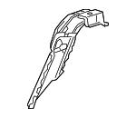 84052700 - : Driver Side Roof Inner Rear Side Rail for GM Image