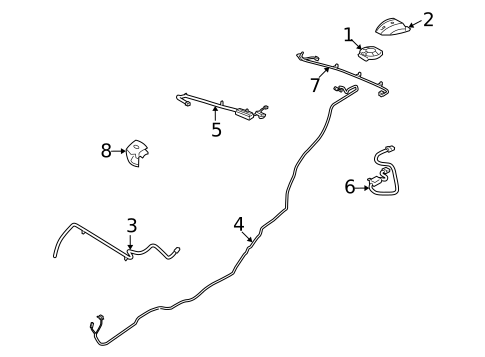 Antenna & Radio for 2013 Lincoln MKS #0