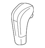 54130SAA981ZA - : 2007-2008 Honda Fit - Knob Assembly Select *NH167L* (Graphite Black) for Honda: Fit Image