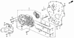 25145PA9010 - Transmission - Automatic: SHAFT, OIL PUMP GEAR for Acura Image