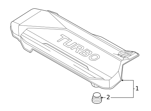 Engine Appearance Cover for 2022 Hyundai Kona #0