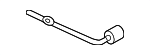 91314D000 - Body: Lug Wrench for Kia: K900, Rio, Rondo, Sorento, Sportage, Telluride Image