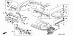 17115P8AA00 - Engine: RUBBER, IN. MANIFOLD COVER MOUNTING for Honda Image
