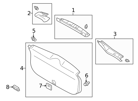 Interior Trim for 2025 Mitsubishi Eclipse Cross #7