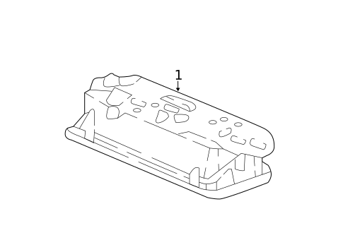 License Lamps for 2019 Honda Insight #0