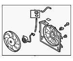 253801R600 - Cooling System: Fan Assembly for Hyundai Image