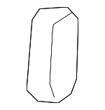 6927530070 - Body: Handle, Inside Cushion for Lexus: ES250, ES300h, ES350, LC500, LC500h, LS500, LS500h Image