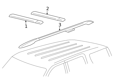 Luggage Carrier for 2004 Ford Focus #0