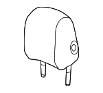 26700331 - : 2017-2019 Buick LaCrosse - Brandy Front Seat Head Restraint for Buick: LaCrosse Image