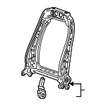 13551364 - Body: Seat Back Frame for GM Image