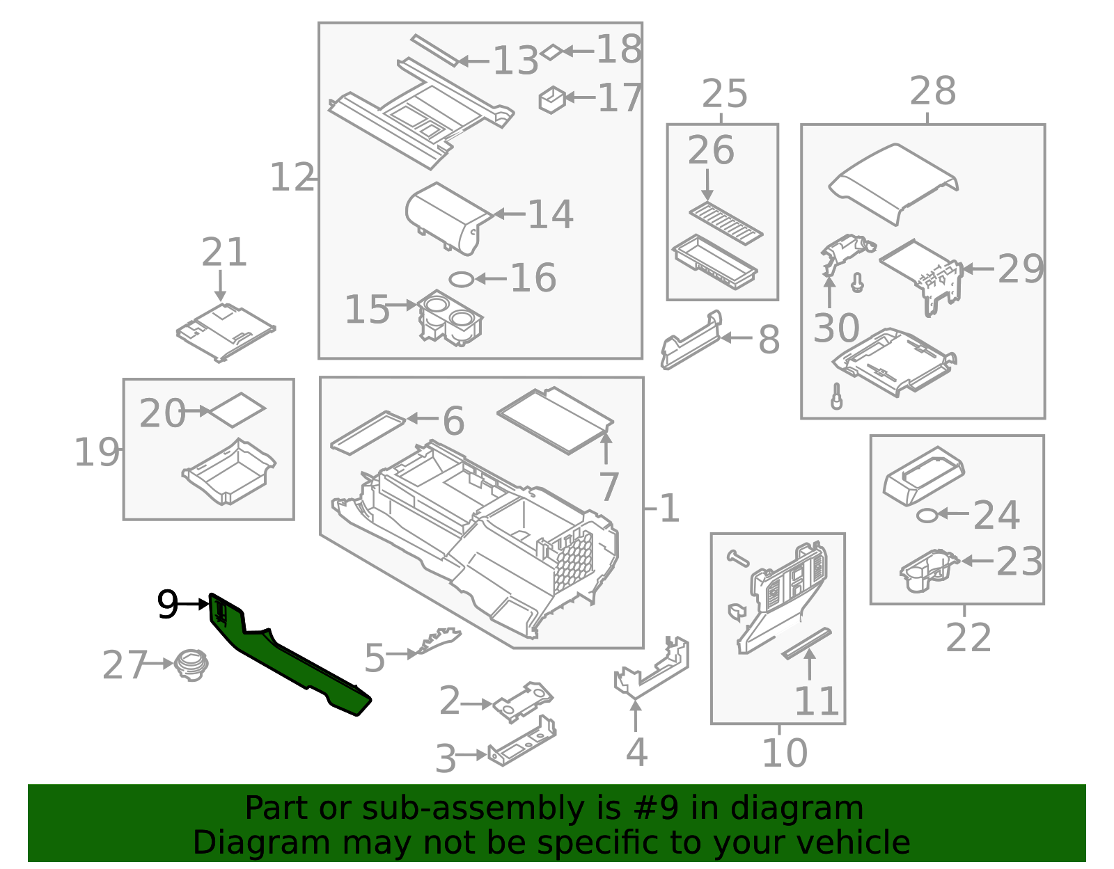 FL3Z-1504608-CL - 2018-2021 Ford Expedition - Side Trim | Dealer Auto Parts