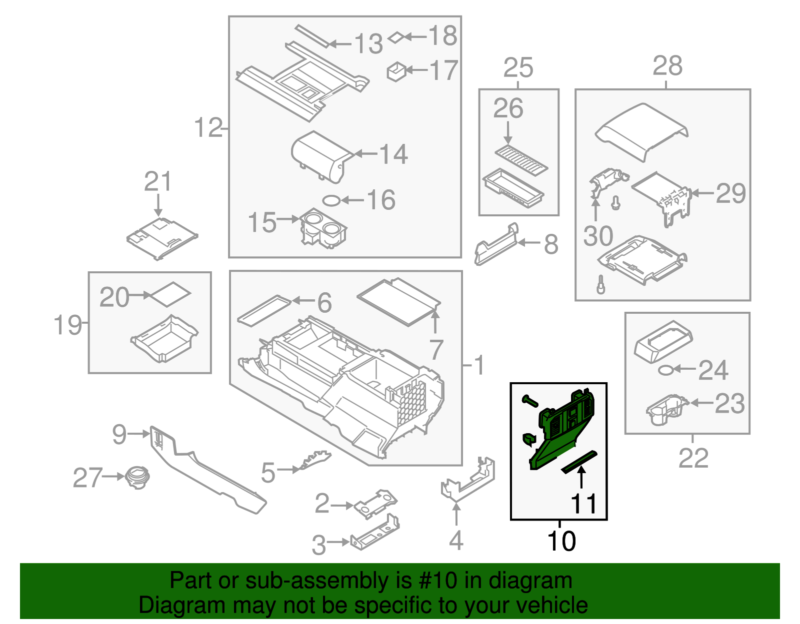 JL1Z-78045E24-CF - 2021 Ford Expedition - Rear Trim Panel | My Ford Parts