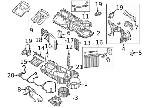 Heater Components for 2007 Dodge Dakota #0