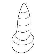 MB288460 - Body: Roof Rack Lock Nut for Mitsubishi: Montero Image