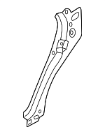 8U0809745 - Body: Inner Lock Pillar for Audi: Q3, Q3 Quattro Image