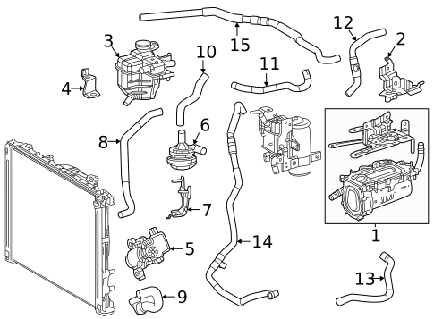 Hoses & Pipes for 2025 Toyota bZ4X #0
