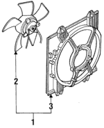 MB609530 - HVAC: Fan Assembly for Dodge: Stealth Image