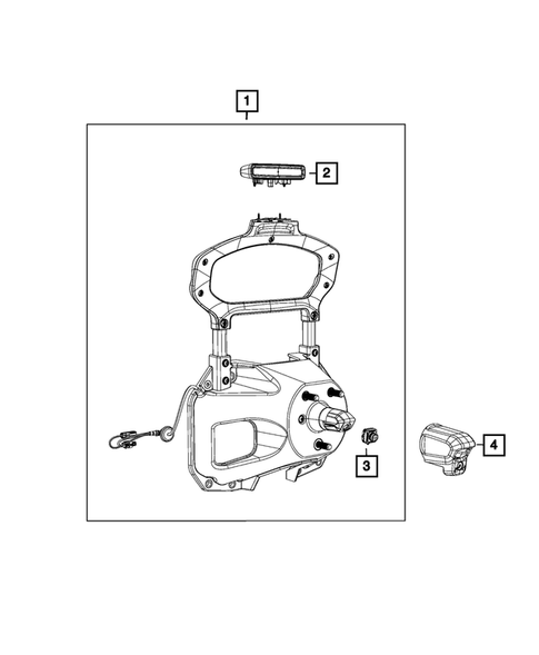Radio, Antenna, Speakers, DVD, and Video systems for 2018 Jeep Wrangler #3