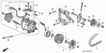 38773PJ7003 - Body/Air Conditioning: CLIP, WIRE HARNESS for Honda Image