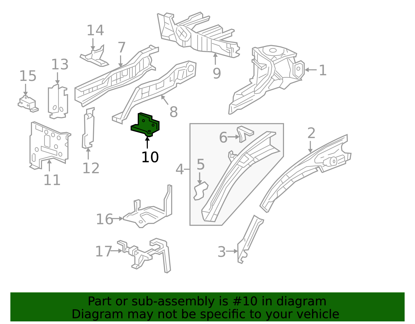 60947-TPG-A00ZZ - High-Quality Frame Side Member Reinforcement for 2020 ...