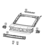 68572931AB - : Tail Lamp, Left for Mopar Image