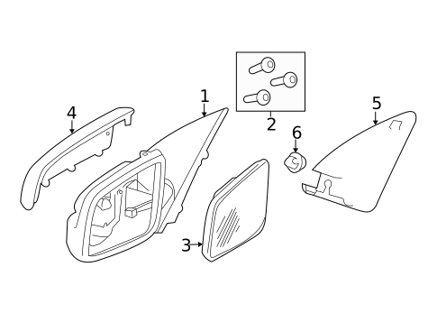 Outside Mirrors for 2016 Chevrolet SS #0