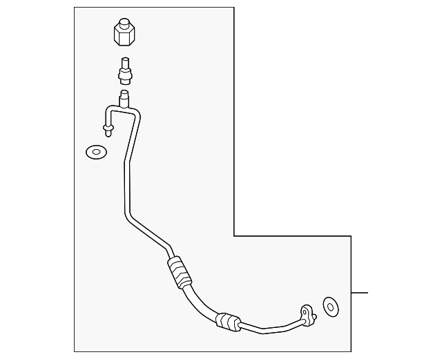 2019-2023 GM Suction Hose 85104115 GM | GMPartsDirect.com