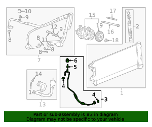 2019-2023 GM Suction Hose 85104115 GM | GMPartsDirect.com