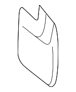 3L1Z16A550AAB - Body: Mud Guard for Ford: Expedition Image