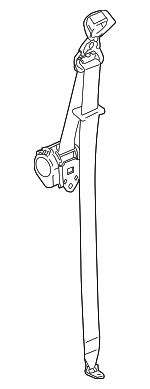 8191818930 - Electrical: Seat Belt Assembly for Isuzu Image