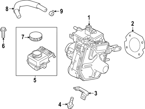 Hydraulic System for 2023 Mazda MX-30 EV #0
