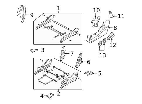 Tracks & Components for 2005 Suzuki Reno #0